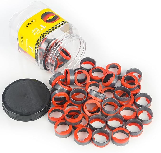 50 piece Pro EFIELD 1-inch Pex Copper Crimp Rings - Image 4