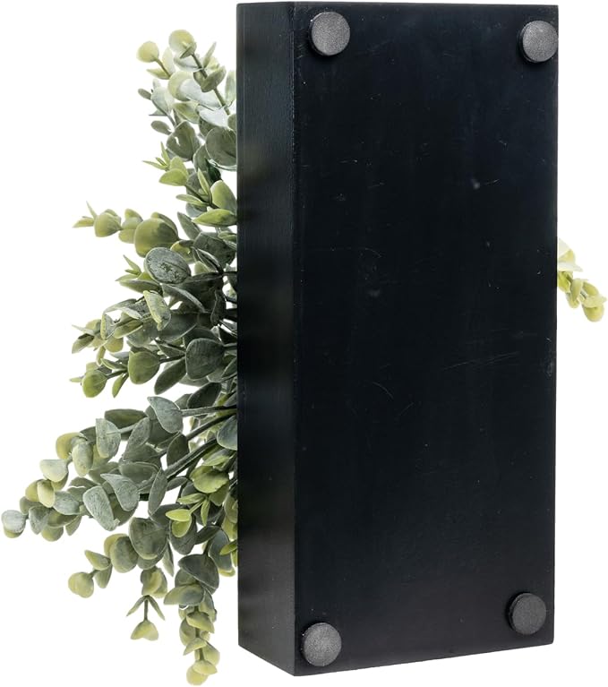MyGift Artificial Eucalyptus Plant, Faux Greenery | Realistic leafy foliage - Image 7