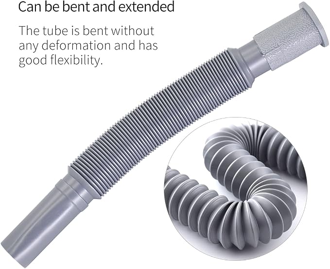 OLIREXD Universal Wash Basin Sink Drain Pipe, 1-1/4 Inch Install Diameter - Image 4