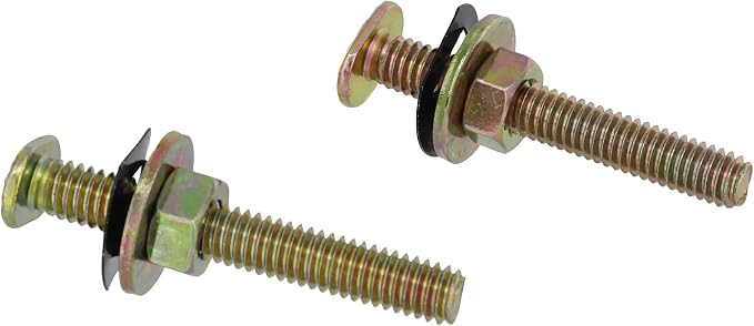 Danco 89055 5/16 in. x 3-1/2 in. Brass Closet Bolts by DANCO
