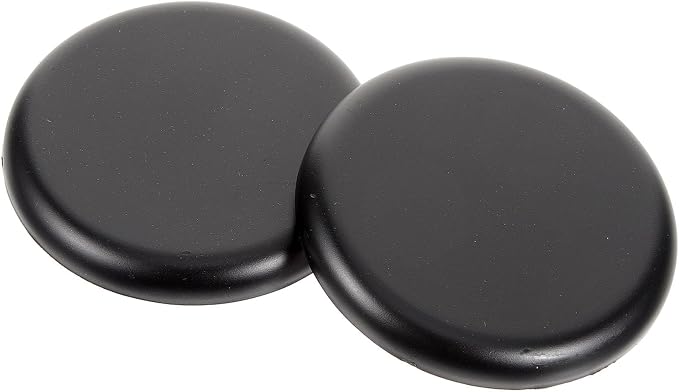 Zerodeko 2pcs Wall Hole Decorative Covers 2.4 Inch Round Abs Plastic Wall Hole by Zerodeko