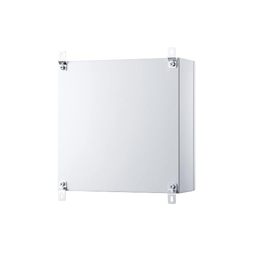 IP65 Weatherproof Metal Box Wall-Mounted Electronic Equipment Enclosure Box - Image 4