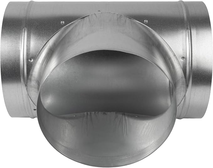 8" Inch T-Shape Ducting Splitter - Image 4