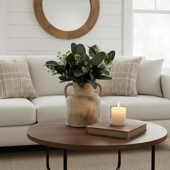 Emotionally Grounded Vase, Vaseking Ceramic Rustic Vase - Image 9