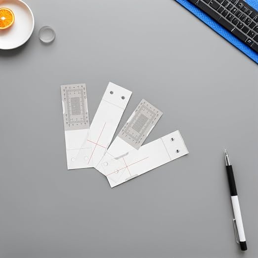 Kisangel 2pcs Acrylic Crack Measuring Ruler - Image 8