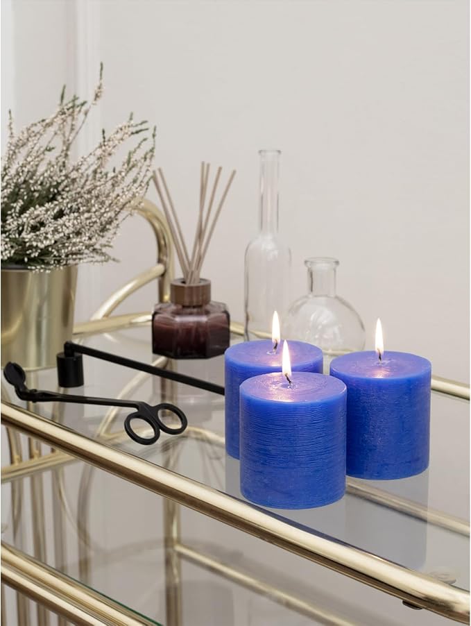 3x3 Pillar Candles Set of 3 - Image 6