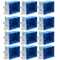 Adjustable 2 Gang Electrical Box, 34Cu in, 12 Pack, ETL Listed | Features 34Cu by XGGYA