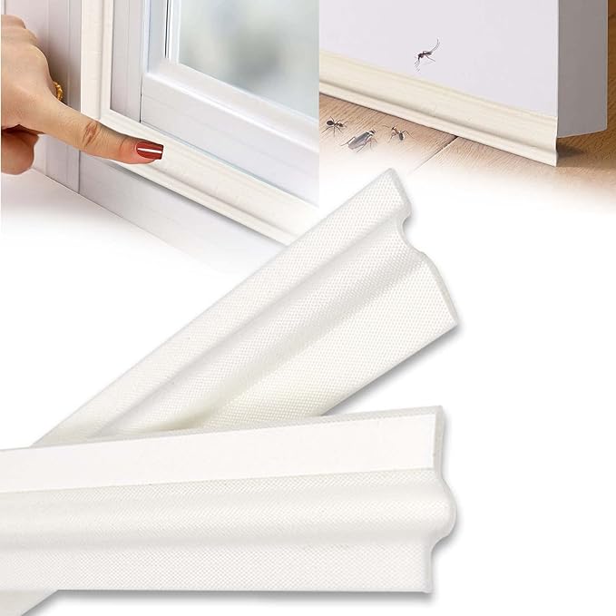 Kneelisa 315 Inch T Shape Window Weather Stripping Door Seal Strip | Self by KNEELISA