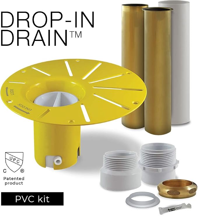 Freestanding Bathtub Drain Kit – Rough-in Installation System, Fits 1-1/2" - Image 4