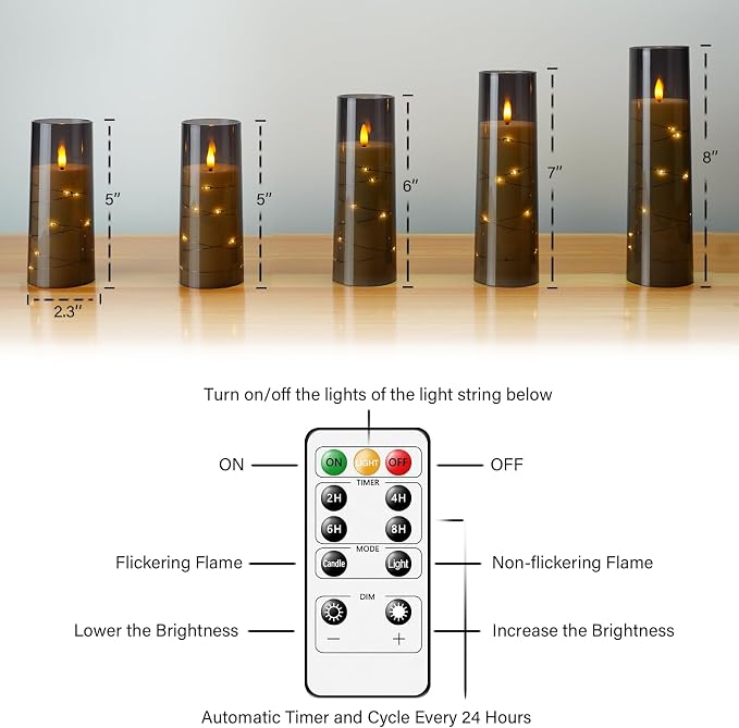 kakoya Flameless LED Candles - Image 4