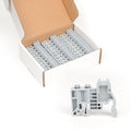 30Pcs E/UK DIN Rail Terminal Blocks End Stopper Bracket | 30Pcs E/UK DIN Rail by GUETNEU