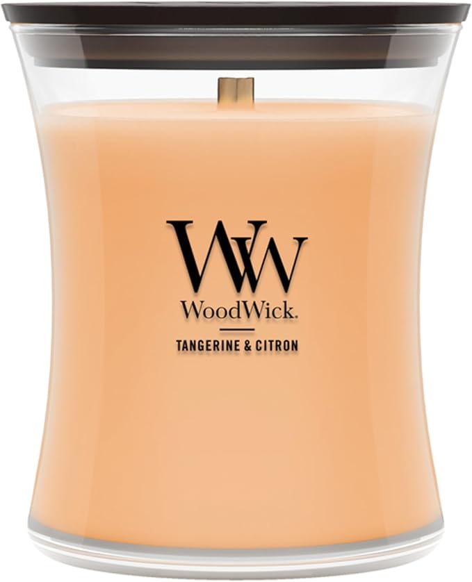 Woodwick Tangerine & Citron Medium Hourglass Candle by WoodWick