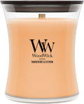 Woodwick Tangerine & Citron Medium Hourglass Candle by WoodWick