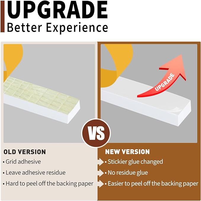 Yotache White Doors Windows Insulation Tape 1/2" x1/4", Total 26 Ft | Foam - Image 2