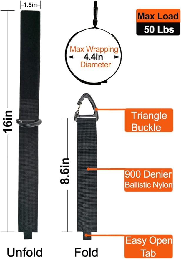 ZTSXLLIM Extension Cord Holder Organizer, Extension Cord Hanger - Image 6