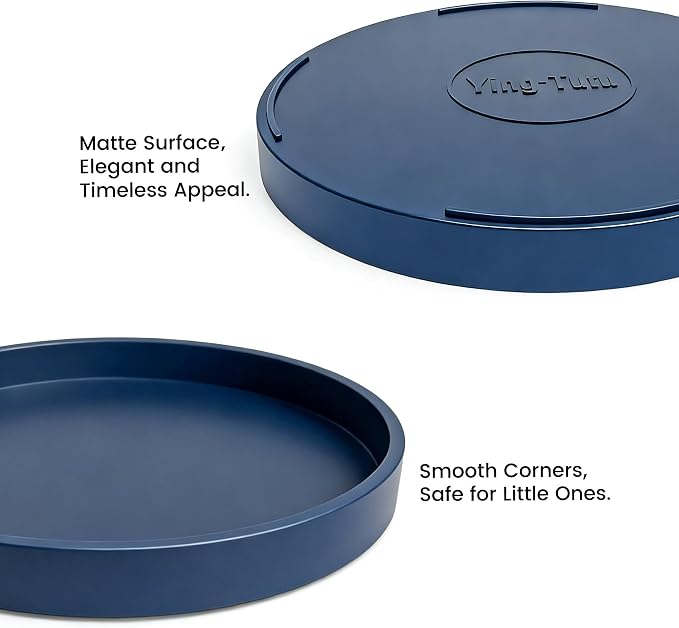 1 Pack 10" Bathroom and Vanity Tray, ABS Bathroom Counter Organizer, Coffee - Image 5