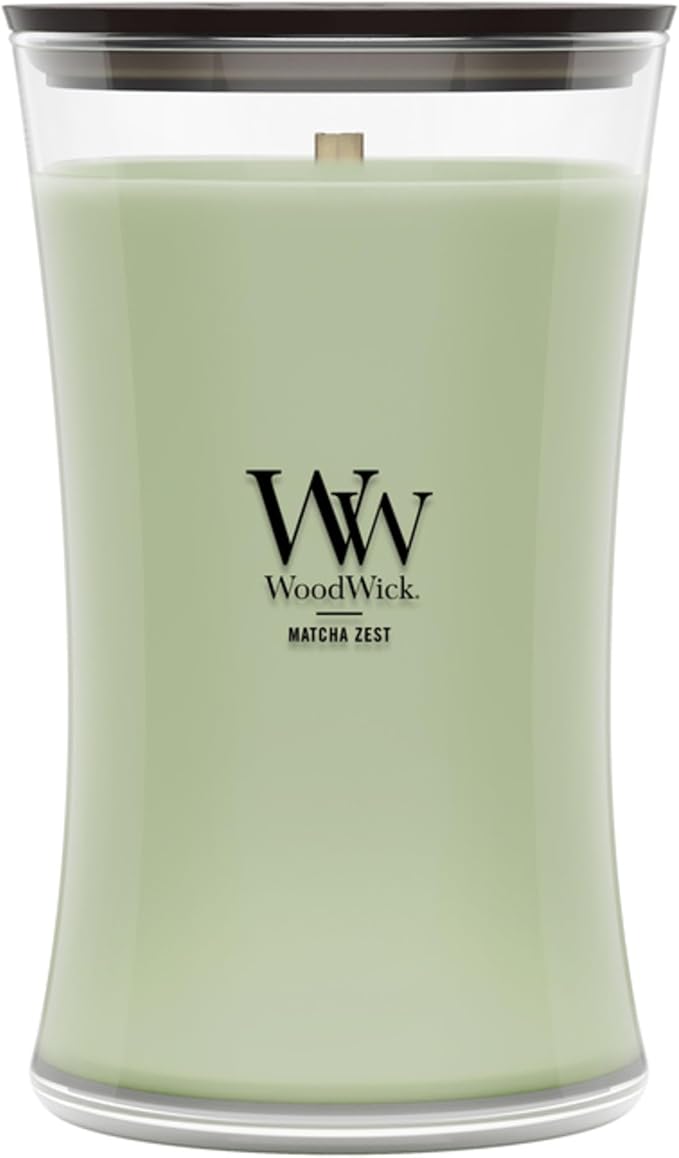 Woodwick Matcha Zest Large Hourglass Candle by Unknown