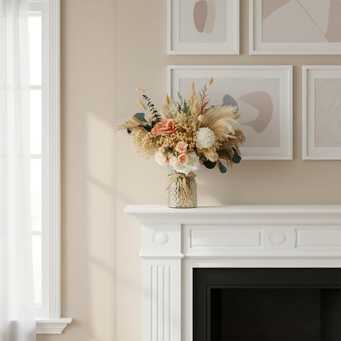 Luxury Floral Arrangement with Vase - Image 8