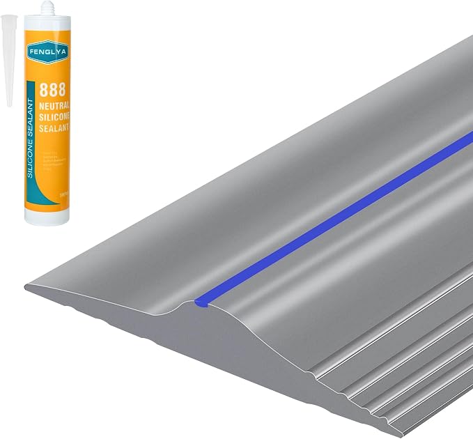 ToLanbbt 10Ft/3.05M Universal Garage Threshold Seal Strip by ToLanbbt