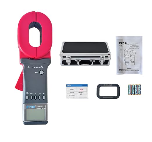ETCR2000A+ Digital Clamp Ground Earth Resistance Meter Tester 200Ω | by ETCR