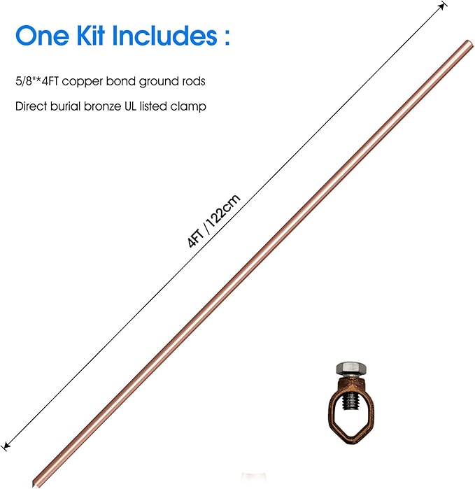 GOUNENGNAIL 4ft Ground Rod Kit - Image 2