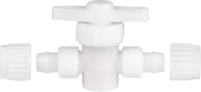 RecPro 1/2" Flair-It Shutoff Valve | PEX & Gray Tubing | 5-Pack - Image 4