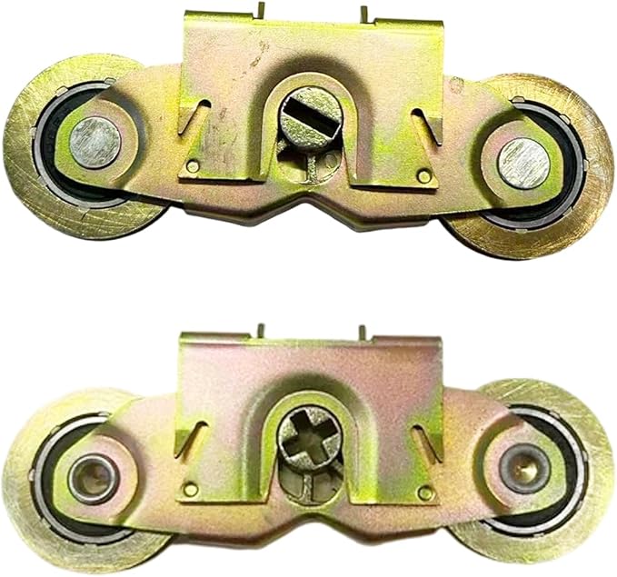 2 Pack Sliding Door Rollers, 1-1/4 Inch Patio Door Tandem Roller Assembly - Image 7