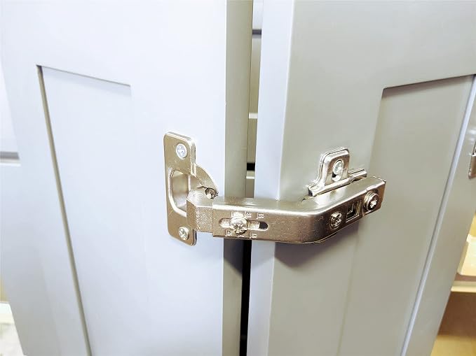 Lazy Susan Cabinet Hinges 2 Pack, 135° Corner Cabinet Door Hinges - Image 7