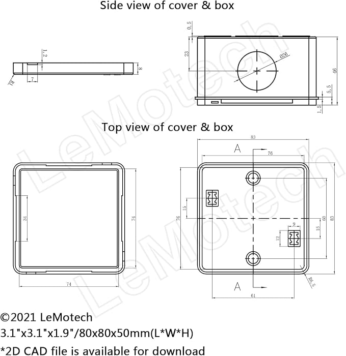 Junction Box, ABS Plastic IP55 Water Resistant and Dustproof, Universal - Image 6