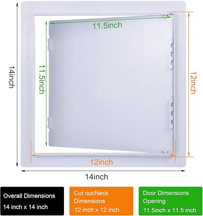 Access Panel 12x12 Inch, Wall & Ceiling Access Door - Image 2