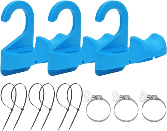 3 Pack Swimming Pool Pipe Support Holders by Unknown