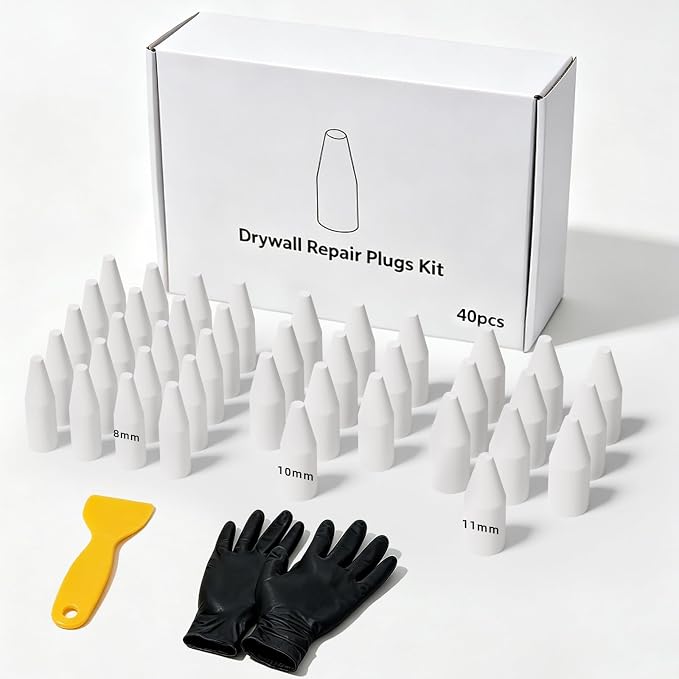 Drywall Hole Repair Kit 40Pcs, Wall Hole Filler by Unknown