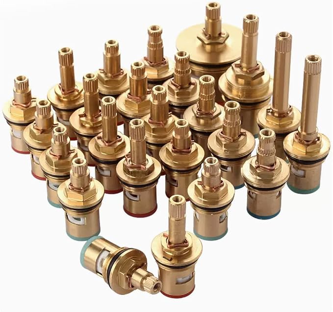 Faucet Ceramic Stem Cartridge Valve, G1/2" Brass Tap Ceramic Disc Cartridge - Image 7