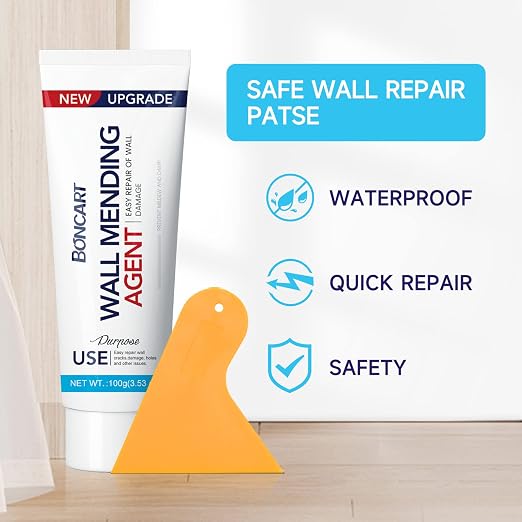 BONCART Spackle Wall Repair Kit, And Aluminum Patches. - Image 3