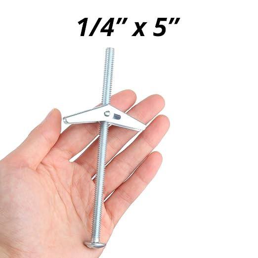 HASWARE Toggle Bolt Zinc Plated Steel and Wing Nut - Image 6