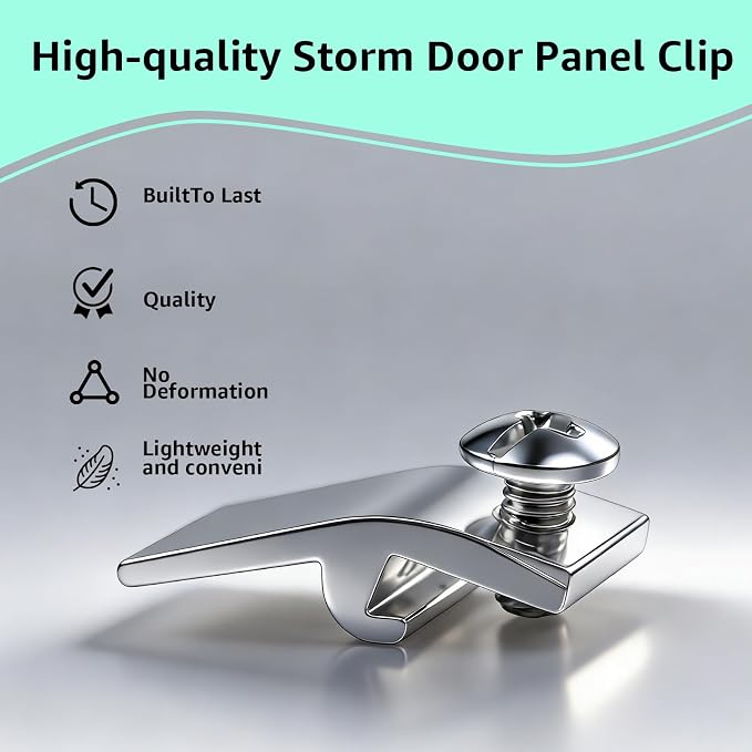 25-Pack Storm Door Panel Clips, - Image 7