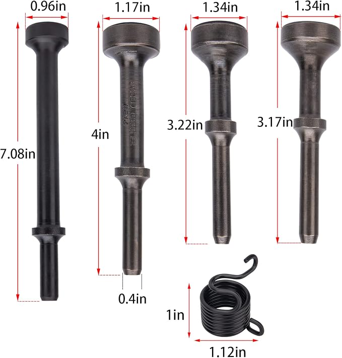 Smoothing Air Hammer Bits Set, Power Hammer Drills Tools - Image 6