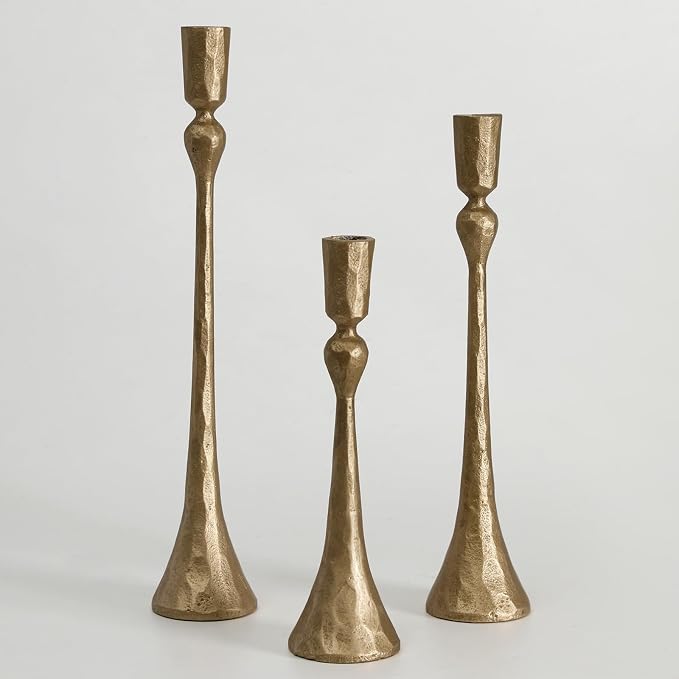 Vintage Cast Iron Taper Candle Holder - Image 8