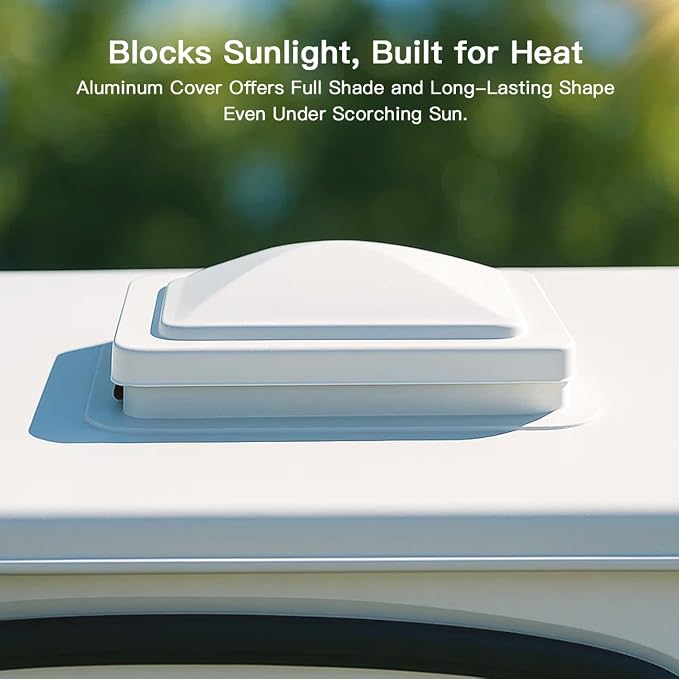 Safoner Aluminum RV Vent Cover 14x14 In-Camper Vent Replacement Accessories - Image 7