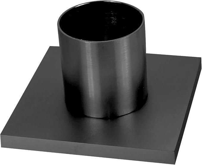 PHASAT Floor Drain Brass Contemporary 4 inches Square - Image 6