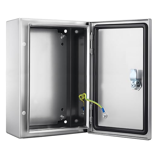 QILIPSU 304 Stainless Steel Electrical Box IP65 Waterproof Steel Project by QILIPSU