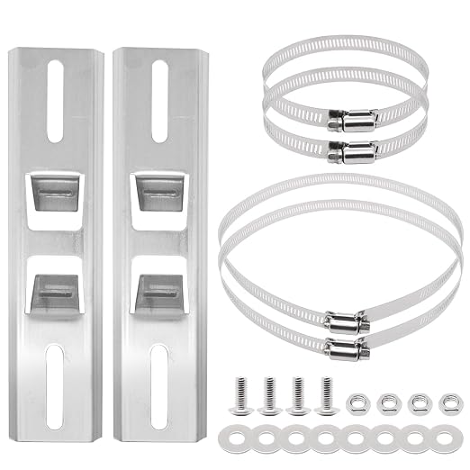 Pole Mounting Kits for Junction Box, Stainless Steel Pole Mount Bracket by BENLIUDH