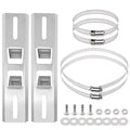 Pole Mounting Kits for Junction Box, Stainless Steel Pole Mount Bracket by BENLIUDH