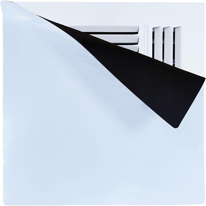Square Magnetic Vent Covers, Extra Strong Magnets, 13.75" x13.75", Fits Steel by Unknown