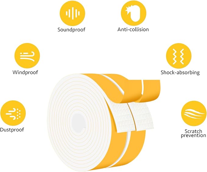 3/4x1/8In Foam Strip, Shock Absorbing - Image 2
