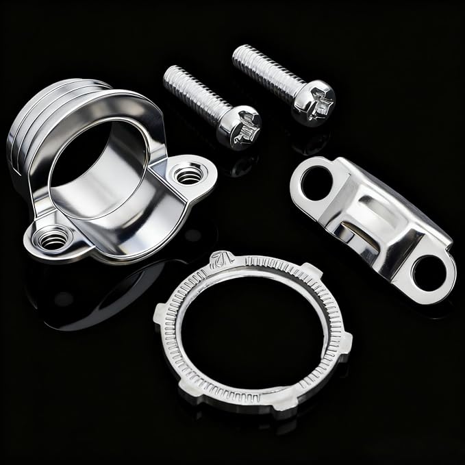Tlence 50 Pack 1/2 Inch Clamp Type Cable Connectors, Zinc Alloy and Steel - Image 4