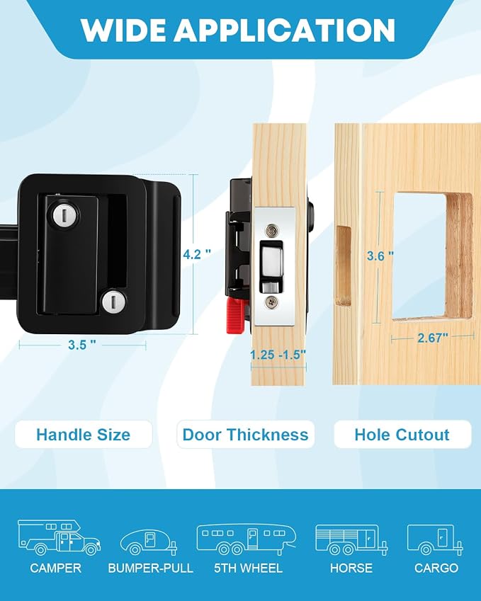 Kohree RV Door Lock Replacement - Image 4