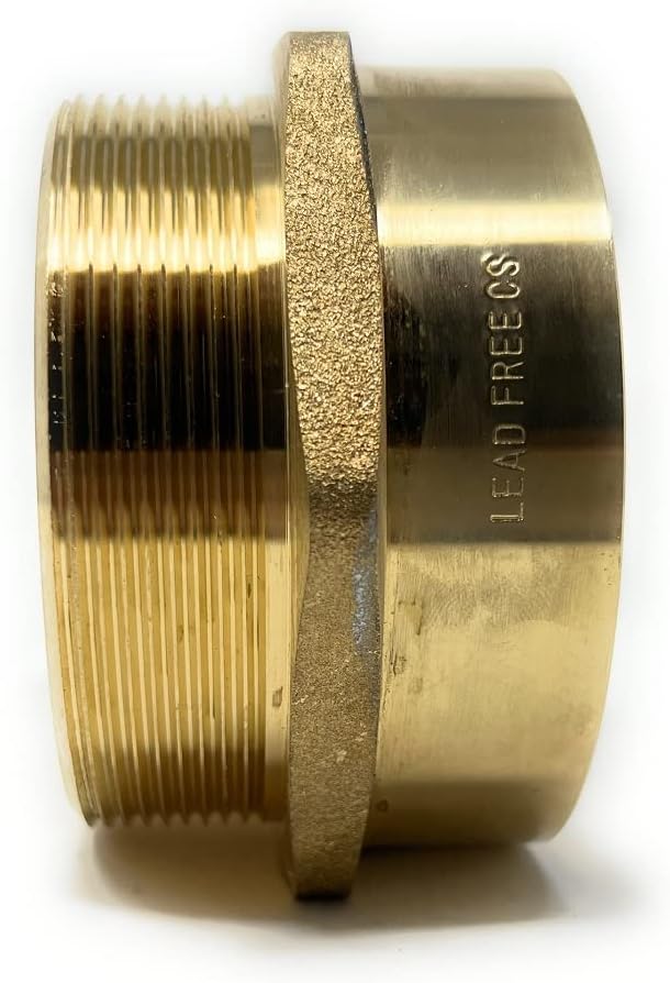 Cascada Lead-Free Brass Adapter, G Thread British BSPP Male to NPT Female |) - Image 5
