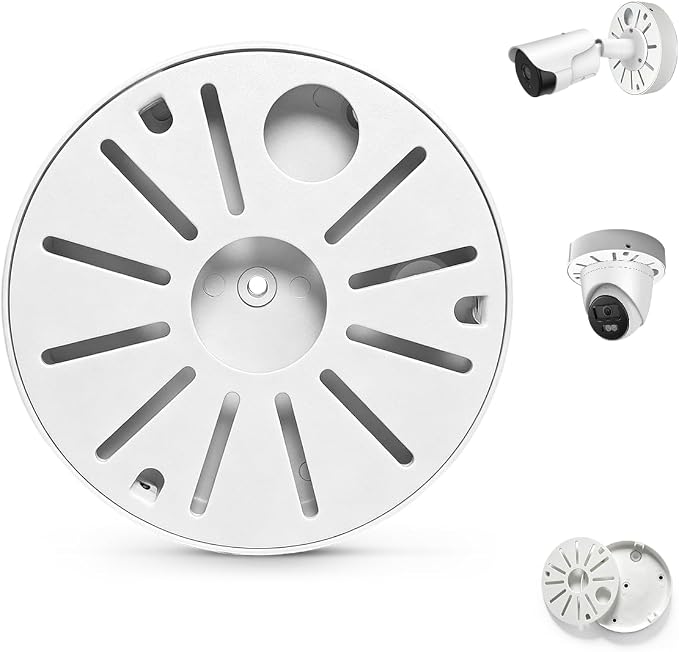 Metal Security Camera Junction Box Wall Mount Base Boxes | Durable Build by KURIAUDDO