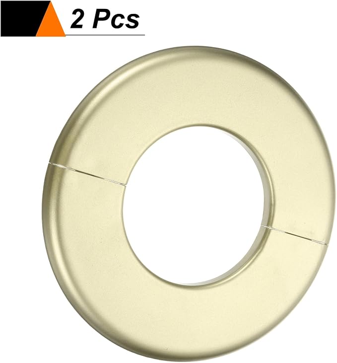 HARFINGTON 2pcs Wall Split Flange 64mm/2.5" Self-Adhesive Plumbing Cover Plates - Image 3